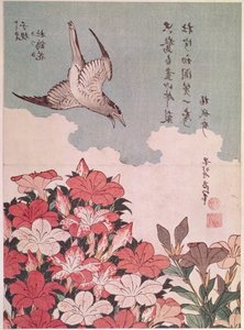 Azaleas and cuckoo, published by Eijudo, c.1830