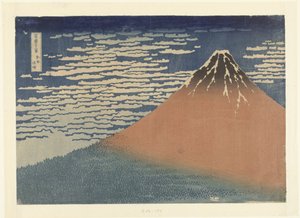 Clear Weather with a Southerly Wind by Katsushika Hokusai
