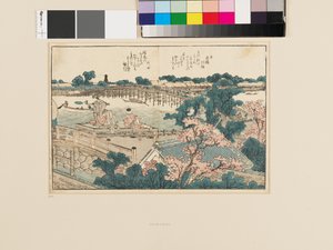 From Picture Book of the Sumida River. A Glance of Both Shores