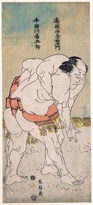 The Sumo Wrestlers Takaneyama Yoichiemon and Sendagawa Kichigoro