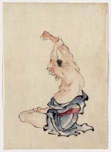 Man Stretching, Published 1830-50