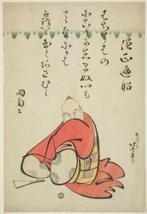 The Poet Sojo Henjo, from the series Six Immortal Poets