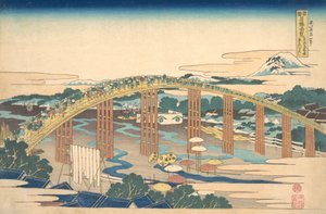 Yahagi Bridge at Okazaki on the Tokaido