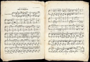 Hymn to Garibaldi, end of the 19th century