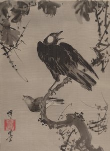 Starlings on a Branch