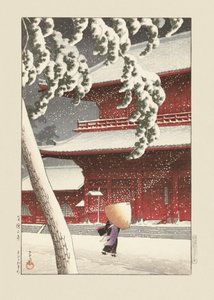 The Zojo Shrine in Shiba (1925)