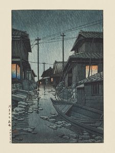 Night Rain at Kawarago 1947