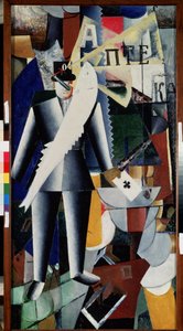 Aviator by Kazimir Severinovich Malevich