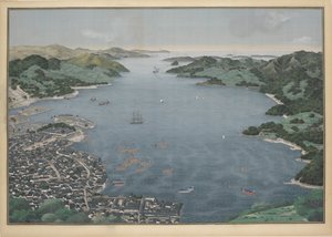 View of the Bay of Nagasaki