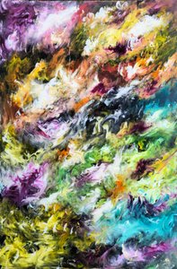 Dynamic Abstract Flow by Kenneth Cowins