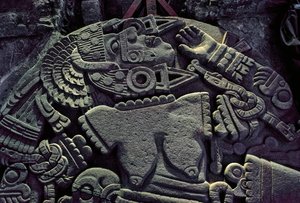 Great Temple of the Aztecs, Coyolxauqui by Kenneth Garrett