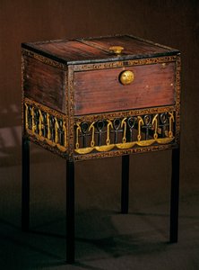 Decorative chest with long legs, 2009 (photo)