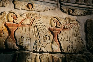 Egypt, Amarna, Archaeology, artifact, 18th dynasty, Akhenaten, Amenhotep IV, 2001