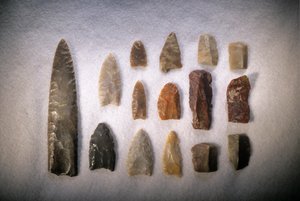 First Americans; Clovis points; Blackwater Draw; New Mexico; type site for Clovis