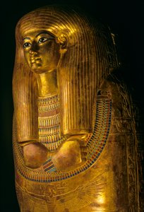 Gilded coffin of Tjuya, KV 46; Valley of the Kings; reign of Amenhotep III
