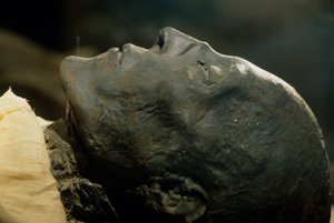 Mummy of Seti I, pharaoh 19th dynasty, New Kingdom, 2002 (photo)