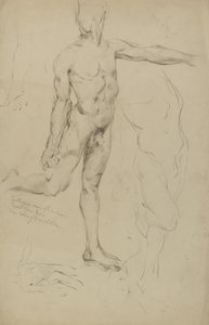 Untitled (Studies of Male Nudes)