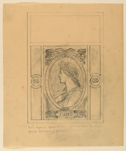 Design for Magazine Cover by Kenyon Cox