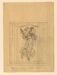 Design for Magazine Cover by Kenyon Cox