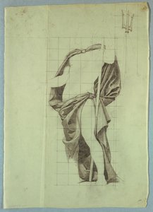 Drapery Study of the Atlantic for (detail)