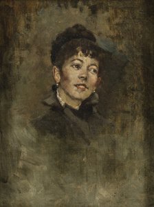 Head of a Young Girl, 1878-1882 by Kenyon Cox