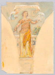 Personification of Metalwork, Study for the Dome of the Manufacturer