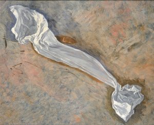 Study for Drapery of "Pursuit of the Ideal" by Kenyon Cox