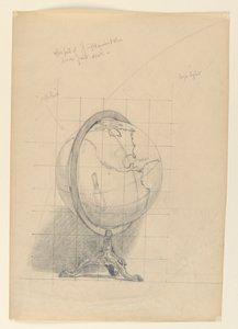 Study for "Mathematics," "The Sciences," Library of Congress, Washington D.C. by Kenyon Cox