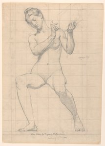 Study for "Mathematics," "The Sciences," Library of Congress, Washington D.C. by Kenyon Cox