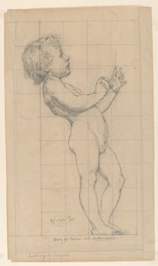 Study for "Mathematics," "The Sciences," Library of Congress, Washington D.C. by Kenyon Cox