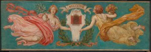 Study for Mural at Hotel Manhattan, Peace and Plenty by Kenyon Cox
