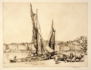 Ciotat Harbor by Kerr Eby