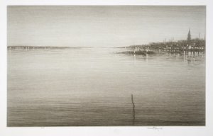 Evening by Kerr Eby