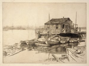 Fish House by Kerr Eby
