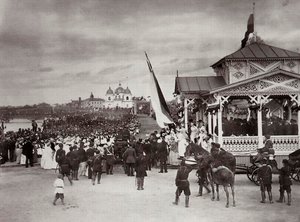Tsarevich Nicholas of Russia at Novocherkassk, Russia
