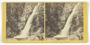 Glen Ellis Falls, 1855-75 by Kilburn Brothers, BW Kilburn