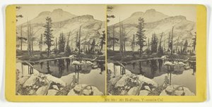 Mt. Hoffman, Yosemite, Cal., 1855-75 by Kilburn Brothers, BW Kilburn
