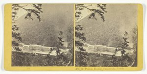 Profile House, Franconia Notch, 1855-75 by Kilburn Brothers, BW Kilburn