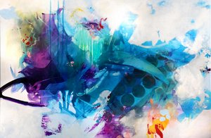 Vibrant Abstract Flow