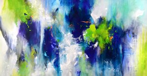 Vibrant Fluid Abstract