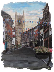 Cathedral of All Saints Iron Gate Derby by Kirstie Adamson