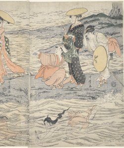 Awabi Shell Divers at Enoshima by Kitagawa Utamaro