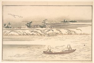 Book of Ehon Ginsekai (The World in Silver) by Kitagawa Utamaro