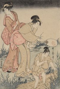 Catching Fireflies Beneath a Willow Tree (right)
