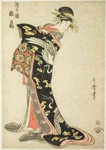 Hinazuru of the Keizetsuro by Kitagawa Utamaro
