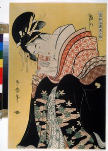 Beauty Takigawa from the Tea House Ogi