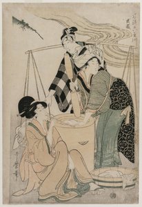 Settsu Province from the series Fashionable Six Jewel Rivers, c. 1804