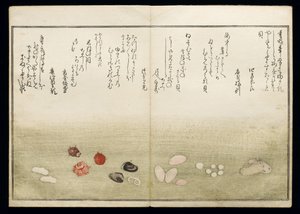 Gifts from the Ebb Tide, known as the Shell Book, 1789 by Kitagawa Utamaro