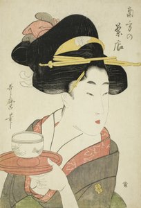 Southern Teahouse by Kitagawa Utamaro