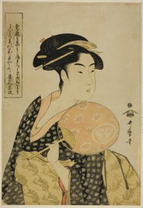 Takashima Ohisa by Kitagawa Utamaro